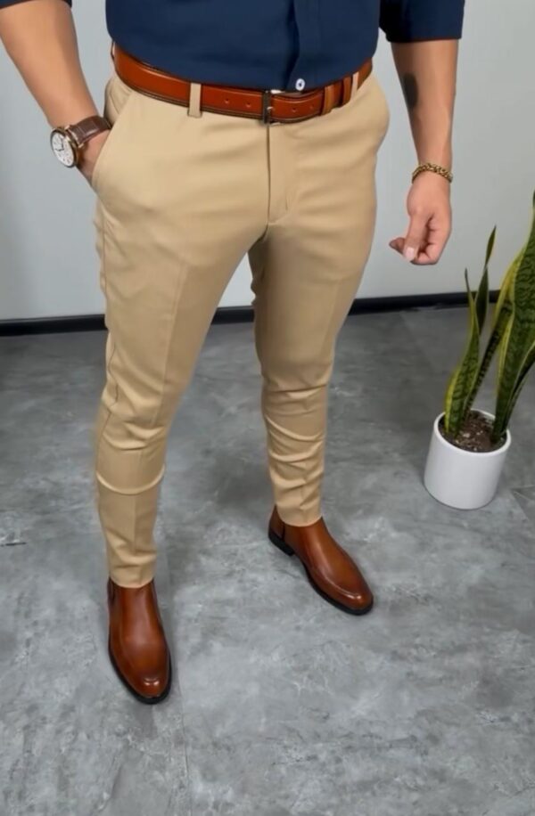 BearFit Essential Formal Trousers – Beige