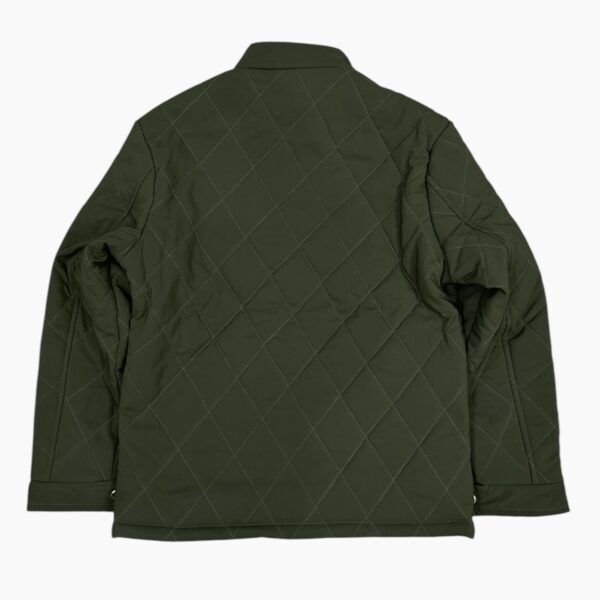 BearFit Quilted Utility Jacket – Army Green - Image 2